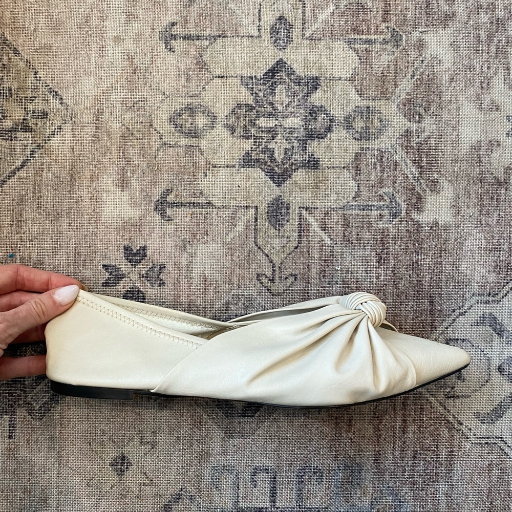 Limited Edition Zara Shoes - Flats - Vegan Leather Pumps, Size 9